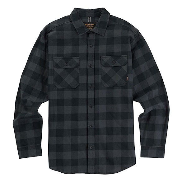 Koszula Burton Brighton Flannel true black heather buffalo 2021 - 1