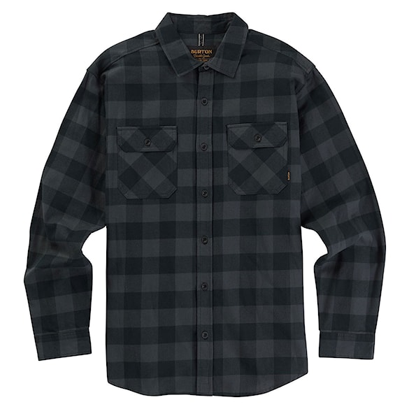 Košile Burton Brighton Flannel true black heather buffalo 2019 - 1