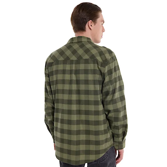 Košile Burton Favorite Flannel LS forest moss buffalo plaid 2023 - 3