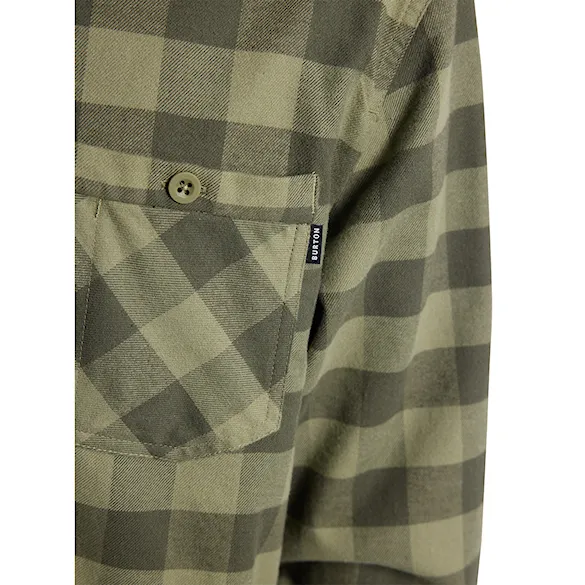 Košile Burton Favorite Flannel LS forest moss buffalo plaid 2023 - 5