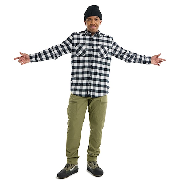Košeľa Burton Favorite Flannel LS stout white/buffalo plaid 2024 - 3
