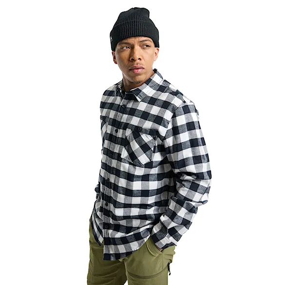 Košile Burton Favorite Flannel LS stout white/buffalo plaid 2024 - 1