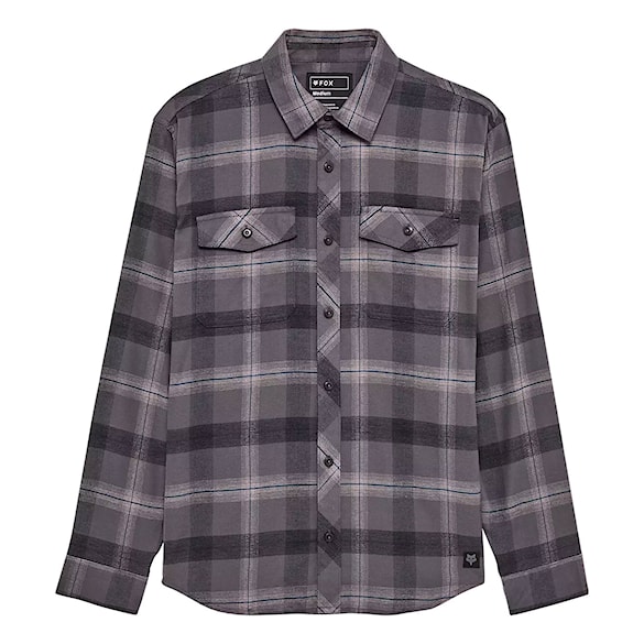 Shirt Fox Survivalist Core Flannel LS dark shadow 2026 - 1