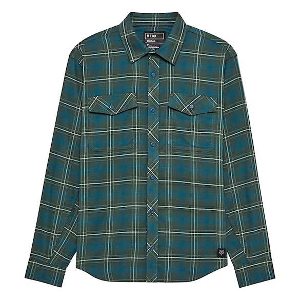 Košile Fox Survivalist Stretch Flannel LS dark sage 2025 - 3