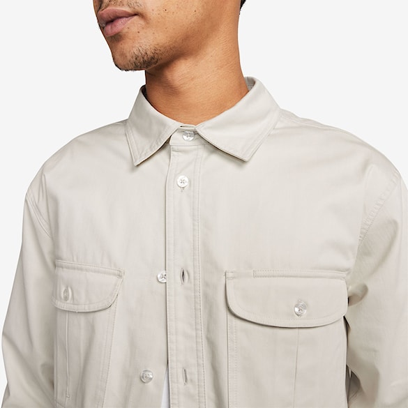 Shirt Nike SB Tanglin LS Woven Button Up light bone 2023 - 3