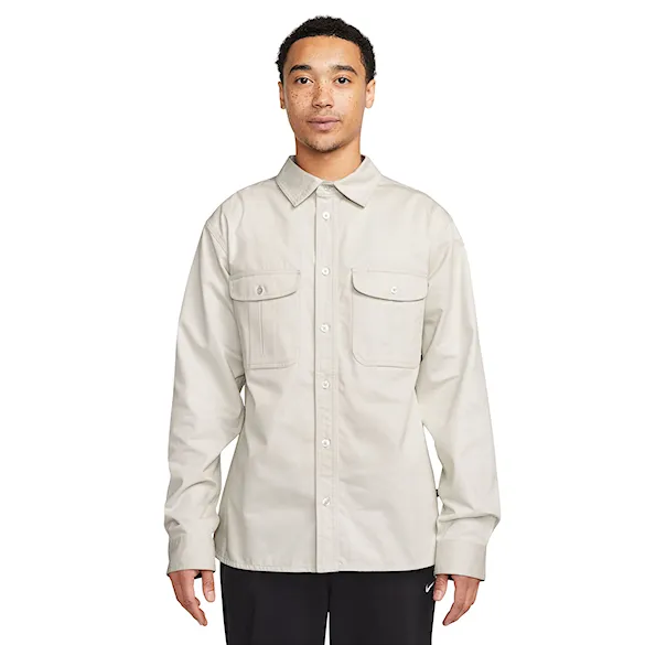 Shirt Nike SB Tanglin LS Woven Button Up light bone 2023 - 1