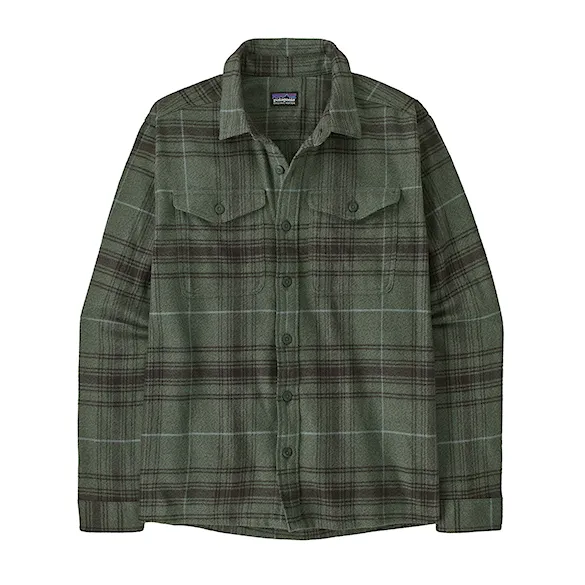 Koszula Patagonia M's Fjord Flannel Shirt dissolve: treeline green 2026 - 4