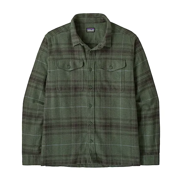 Koszula Patagonia M's Fjord Flannel Shirt dissolve: treeline green 2026 - 5