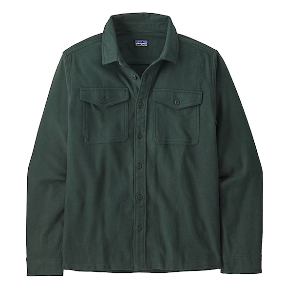 Shirt Patagonia M's Fjord Flannel Shirt whole weave: old growth green 2025 - 1