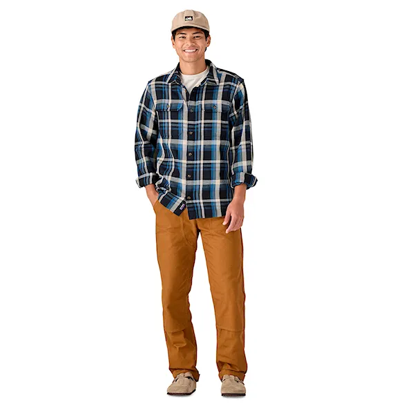 Košile Patagonia M's Fjord Loft Shirt coastal sunset: pitch blue 2024 - 3