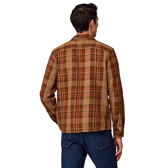 Košile Patagonia M's Fjord Loft Shirt forested: nest brown 2024 - 2