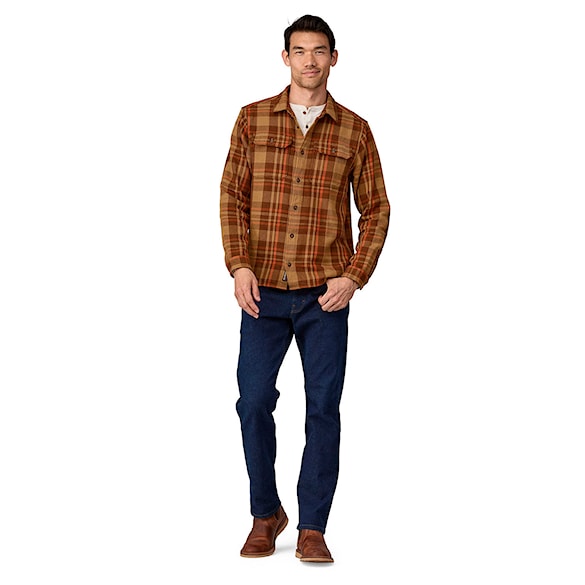 Košile Patagonia M's Fjord Loft Shirt forested: nest brown 2024 - 3