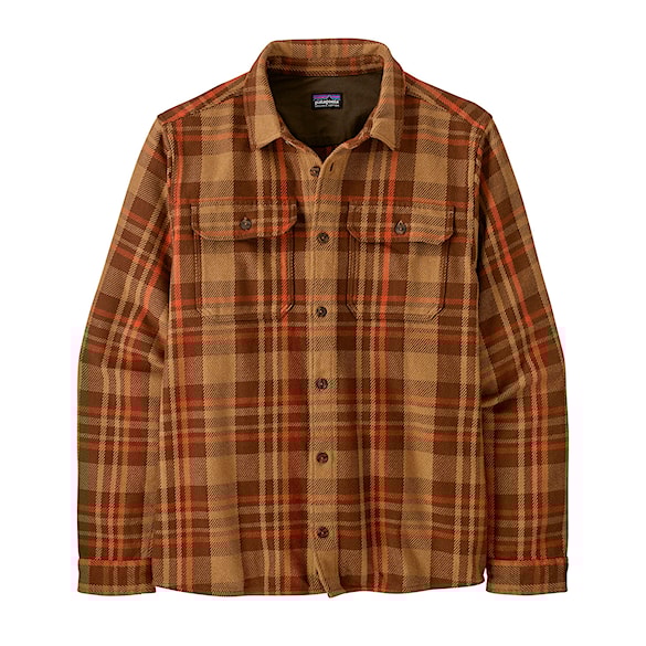 Košile Patagonia M's Fjord Loft Shirt forested: nest brown 2024 - 4