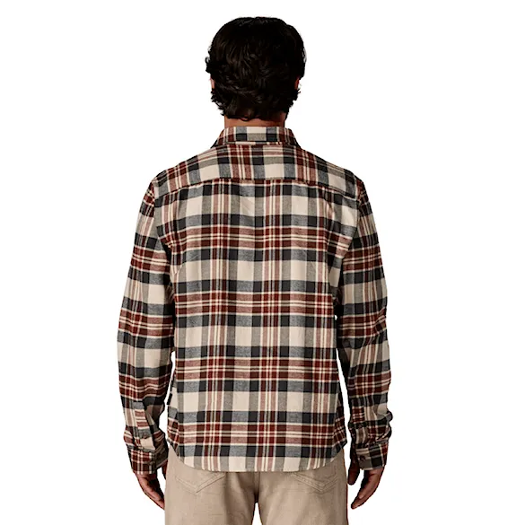 Shirt Patagonia M's L/S Lw Fjord Flannel Shirt paw: dried vanilla 2025 - 2