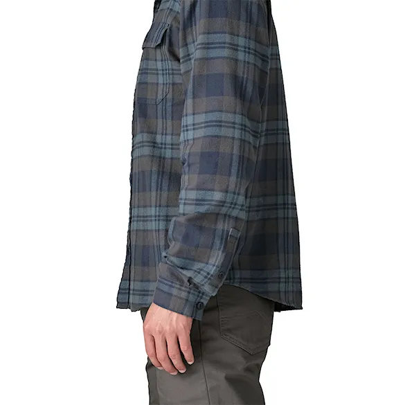 Košile Patagonia M's L/S Lw Fjord Flannel Shirt paw: smolder blue 2025 - 6