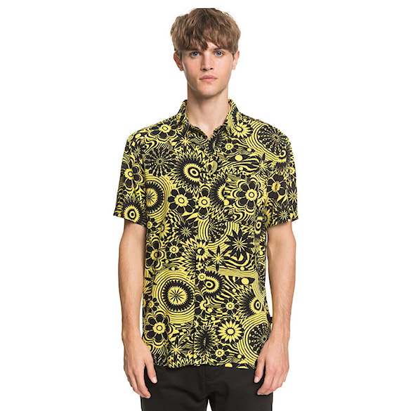 Košile Quiksilver Fluid Geo Ss dandelion expanded mind 2020 - 1
