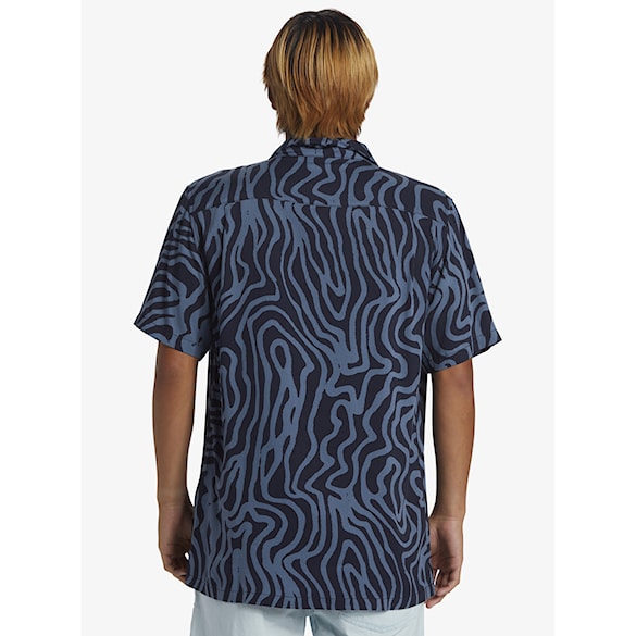 Košeľa Quiksilver Pool Party Casual SS dark navy aop best mix ss 2024 - 3