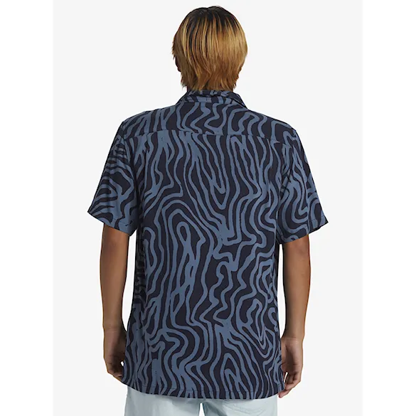 Košeľa Quiksilver Pool Party Casual SS dark navy aop best mix ss 2024 - 3