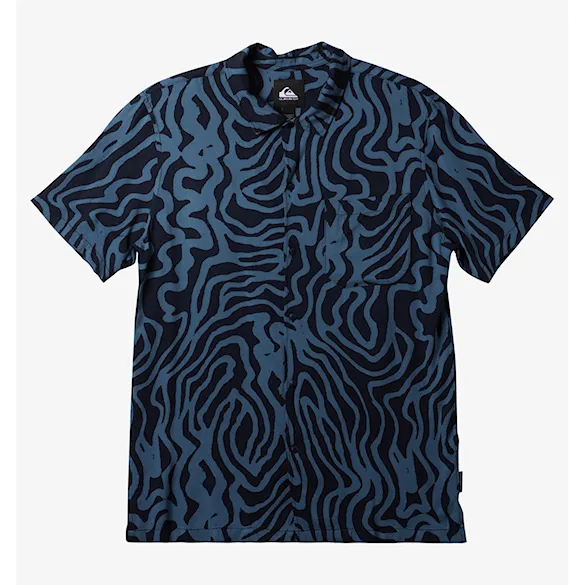 Košeľa Quiksilver Pool Party Casual SS dark navy aop best mix ss 2024 - 6