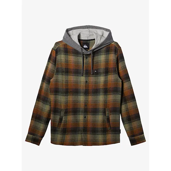 Košile Quiksilver Sandbar grape leaf sandbar hooded flan 2024 - 5