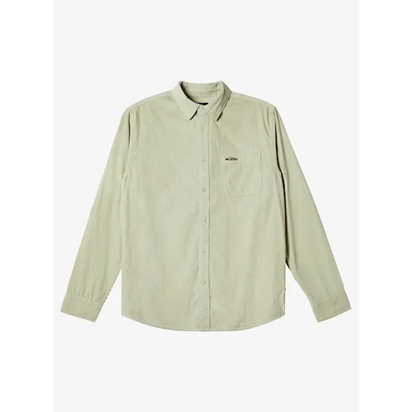 Košeľa Quiksilver Smoketrailcord desertsage smoke trail cord ls 2024 - 6
