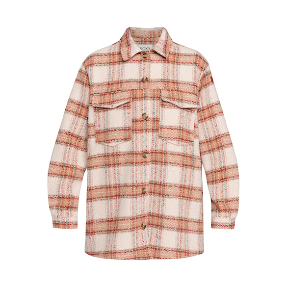 Košile Roxy Check The Swell IIII parchement paradise plaid 2024 - 6