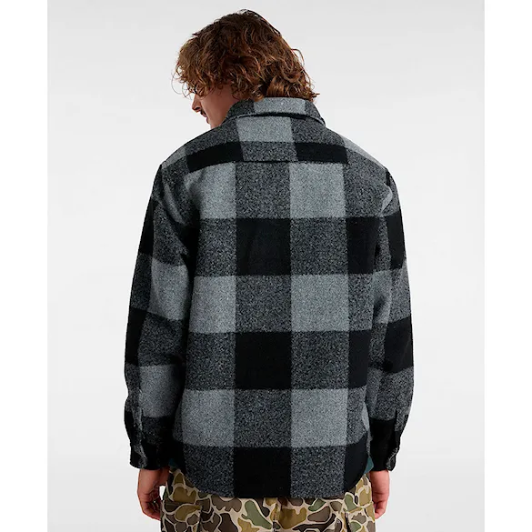 Košeľa Vans Denby Fuzzy Shacket black/drizzle 2024 - 2