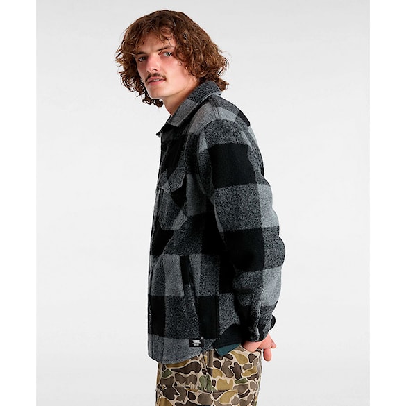 Koszula Vans Denby Fuzzy Shacket black/drizzle 2024 - 3