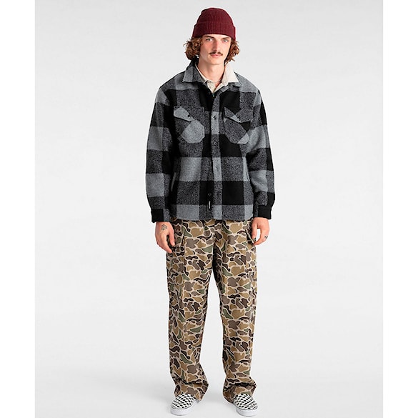 Koszula Vans Denby Fuzzy Shacket black/drizzle 2024 - 5