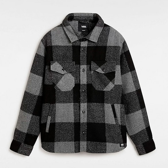 Koszula Vans Denby Fuzzy Shacket black/drizzle 2024 - 6