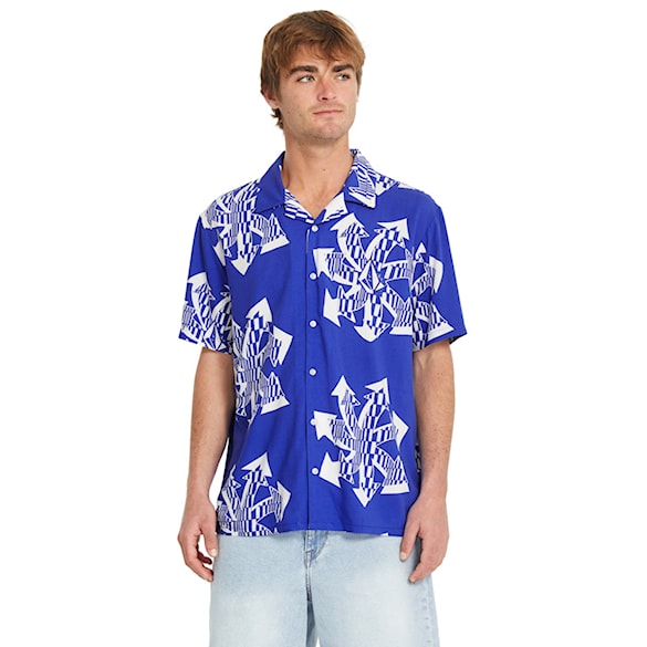 Košeľa Volcom Boldstone SS ultramarine 2025 - 1