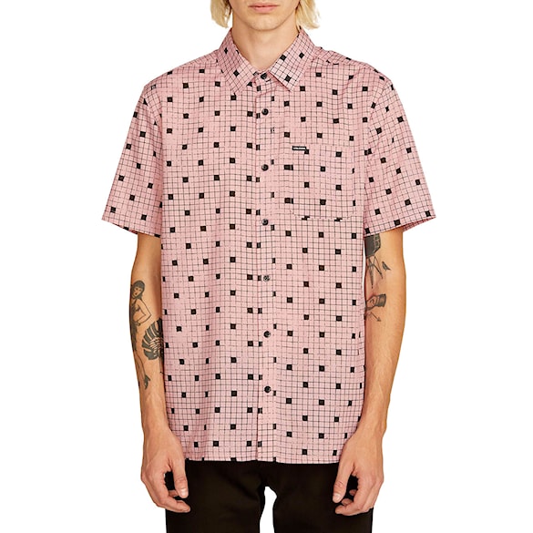 Košile Volcom Crossed Up Ss light mauve 2019 - 1
