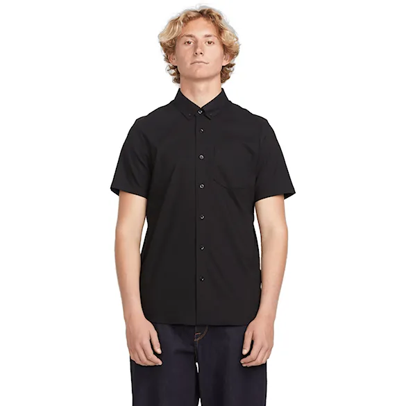 Košeľa Volcom Everett Oxford SS new black 2025 - 1