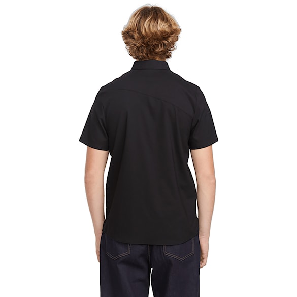 Košeľa Volcom Everett Oxford SS new black 2025 - 2