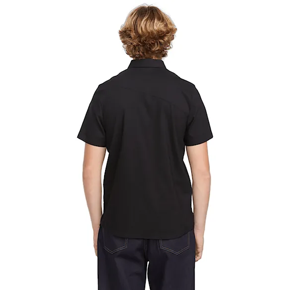 Košeľa Volcom Everett Oxford SS new black 2025 - 2
