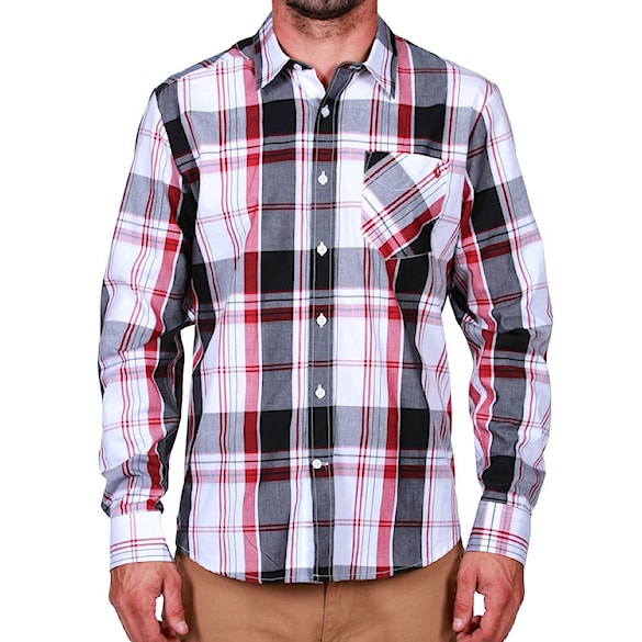 Košile Volcom Ex Factor Pl. Ls lumber jack red 2012 - 1