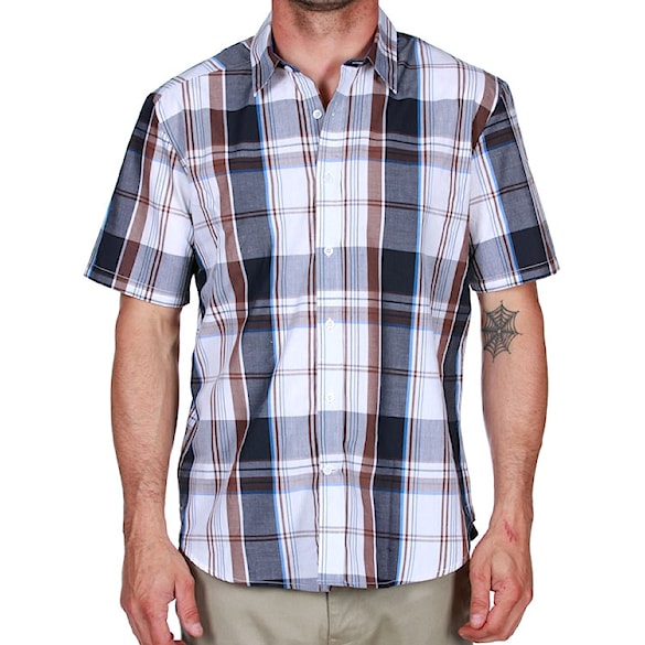 Košile Volcom Ex Factor Plaid chestnut brown 2012 - 1