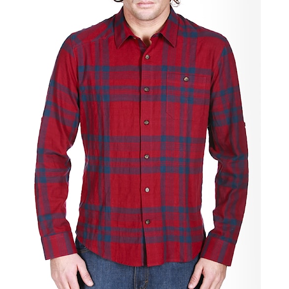 Košile Volcom Horde Ls maroon - 1