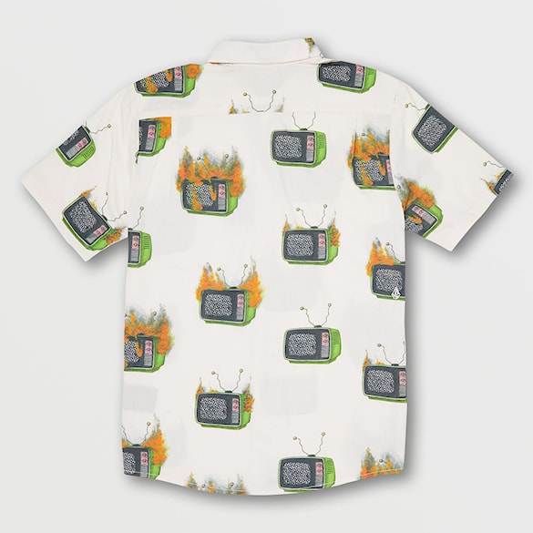 Koszula Volcom Justin Hager Woven SS whitecap grey 2023 - 2