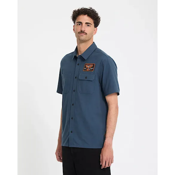 Shirt Volcom Slab City SS midnight blue 2026 - 3