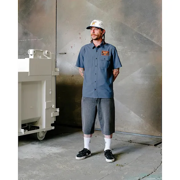 Shirt Volcom Slab City SS midnight blue 2026 - 5