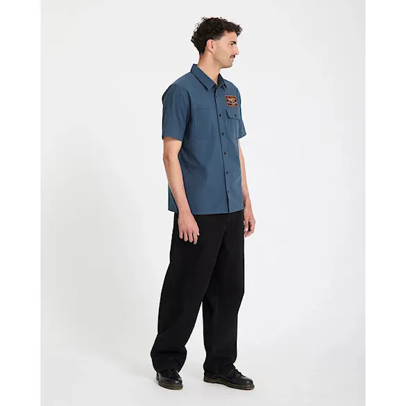 Shirt Volcom Slab City SS midnight blue 2026 - 9