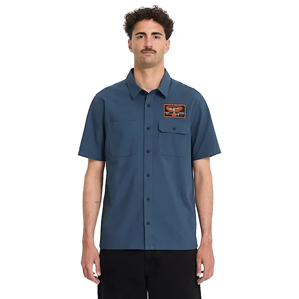 Shirt Volcom Slab City SS midnight blue 2026 - 1