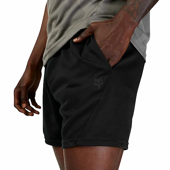 Kraťasy Fox Balance Fleece Short black 2024 - 3