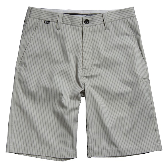 Zimní kraťasy Fox Essex Pinstripe light grey - 1