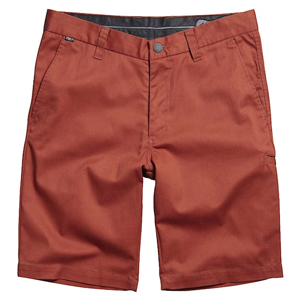 Zimní kraťasy Fox Essex Slim red clay 2013 - 1