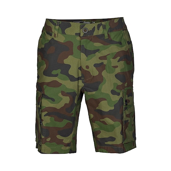 Kraťasy Fox Slambozo Camo Short 3.0 green camo 2025 - 3