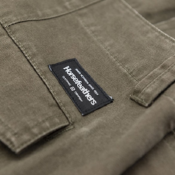 Kraťasy Horsefeathers Baxter Shorts olive 2025 - 7