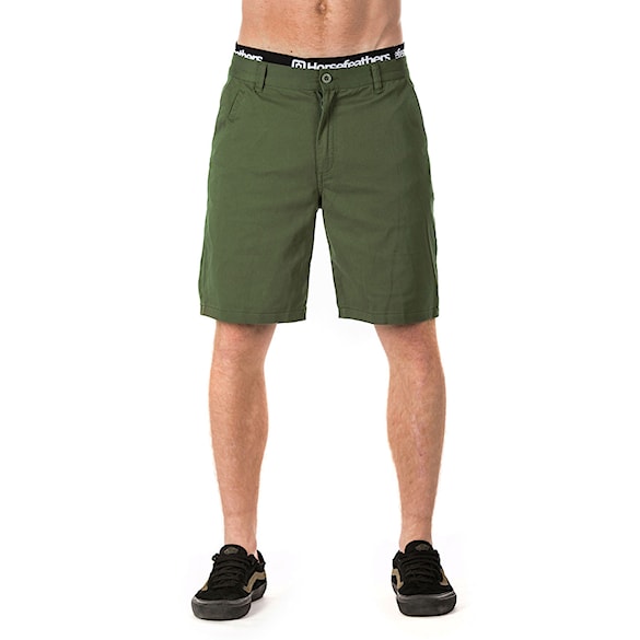 Kraťasy Horsefeathers Beeman Shorts olive 2018 - 1