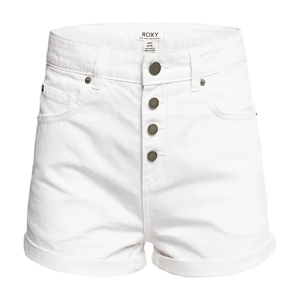 Szorty Roxy Authentic Summer White High off white 2022 - 3